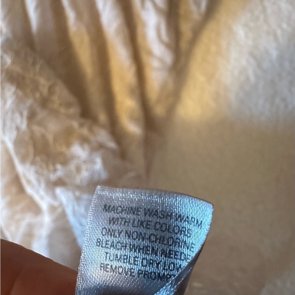 Victoria's Secret Luxury Blend Knit Light Gray & White Babydoll Nightgown - Picture 4 of 4